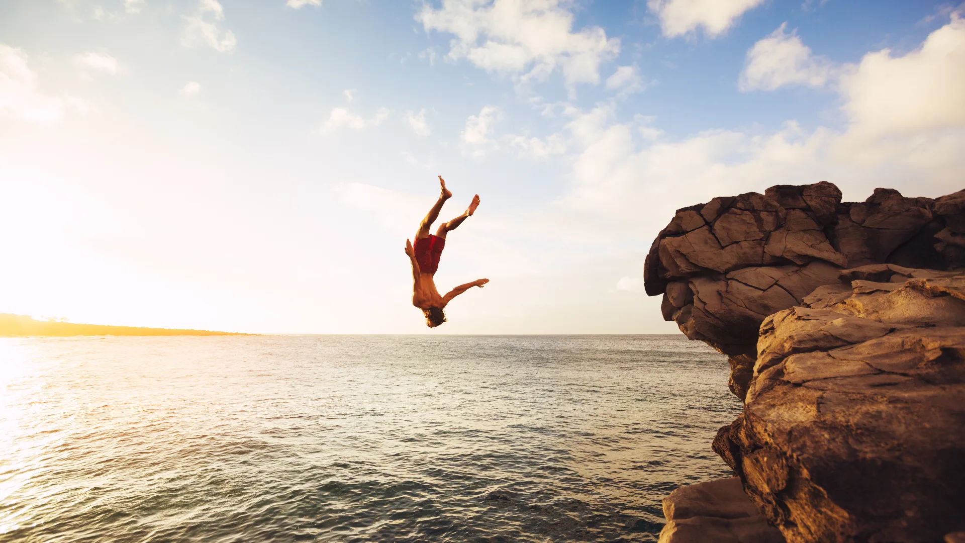 Cliff Jumping in Goa image 4