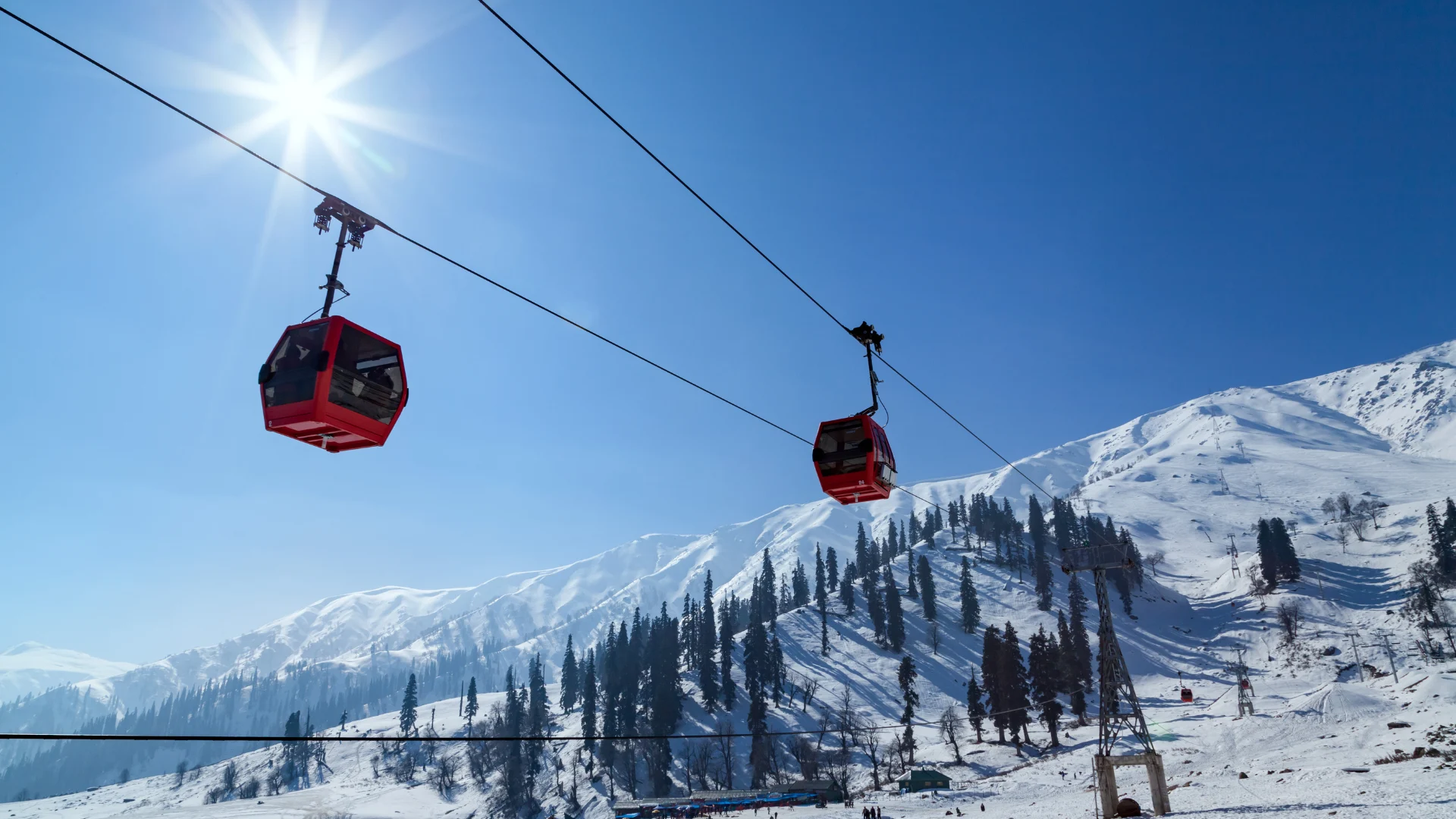 Gondola Ride in kashmir